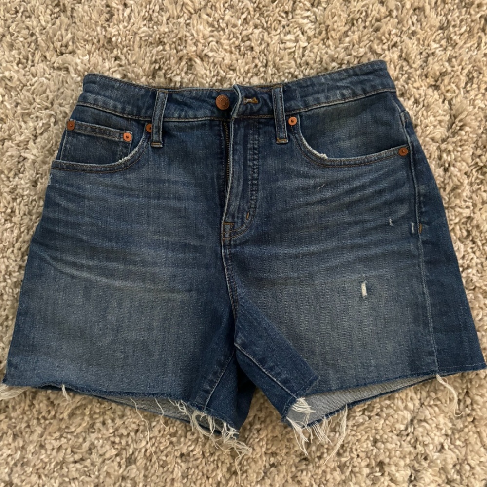 NWT Madewell Curvy High Rise 26 Jean Short
